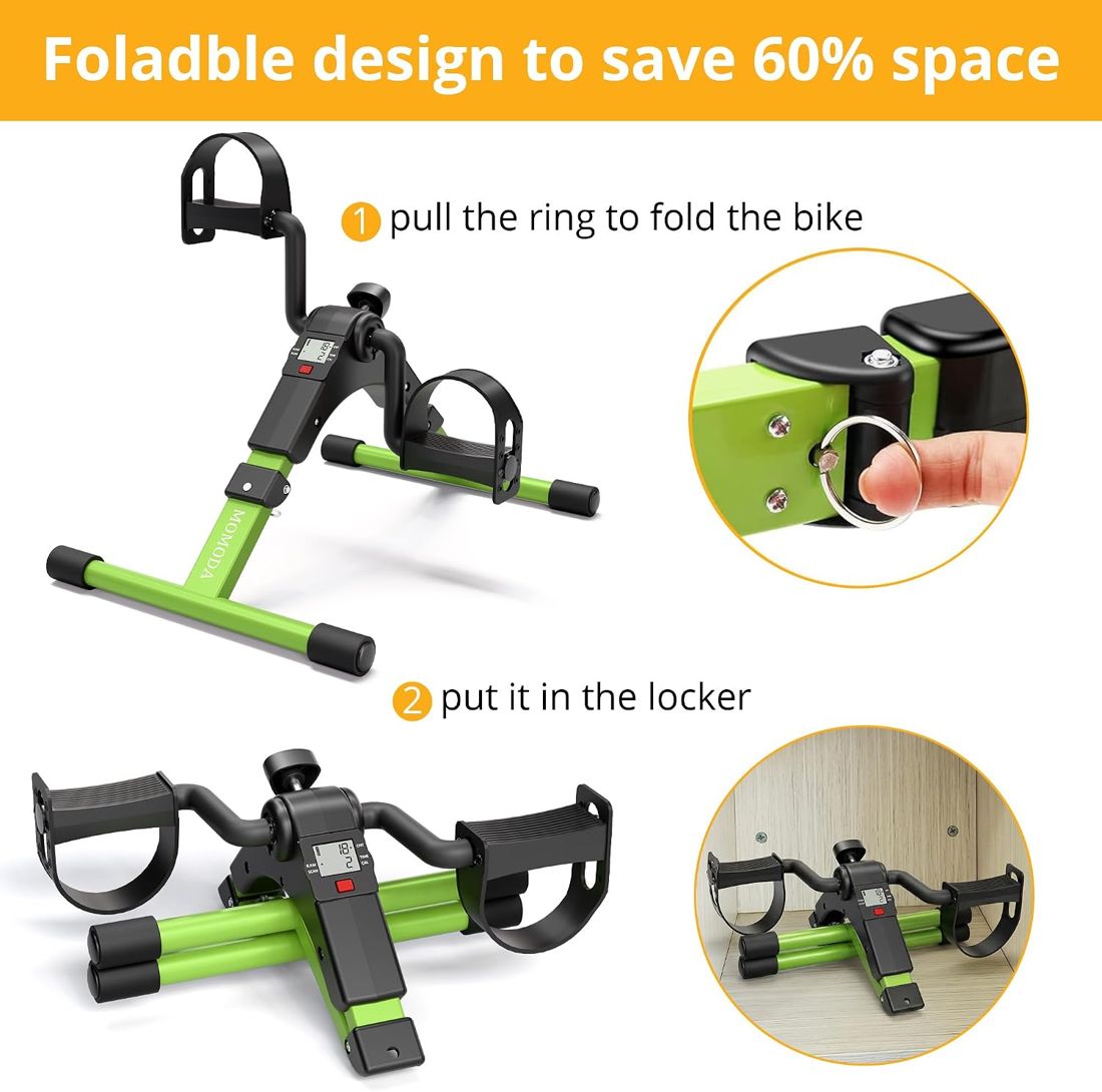 Foldable Pedal Exerciser with LCD Monitor view 4
