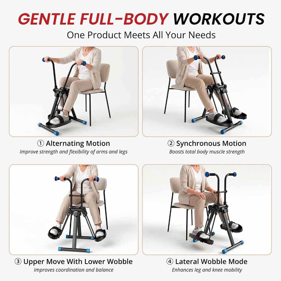 Full-Body Space Walker Pedal Exerciser view 3