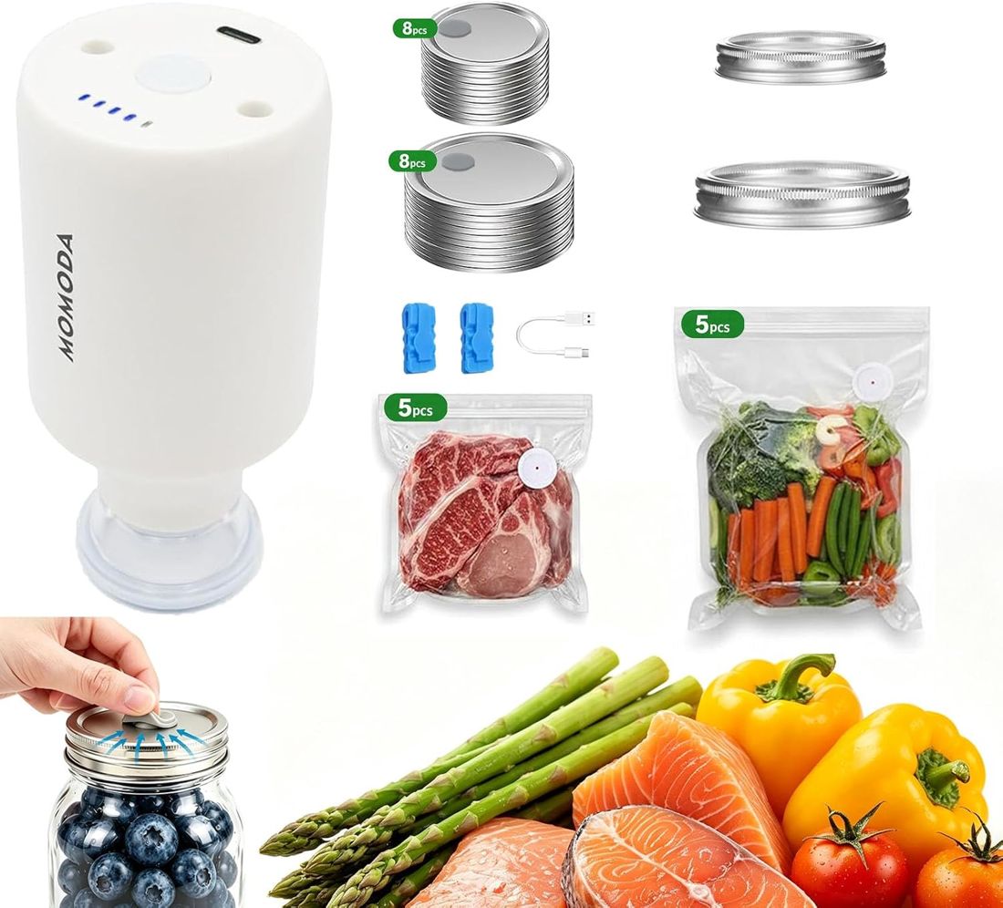 Mason Jar Vacuum Sealer Kit