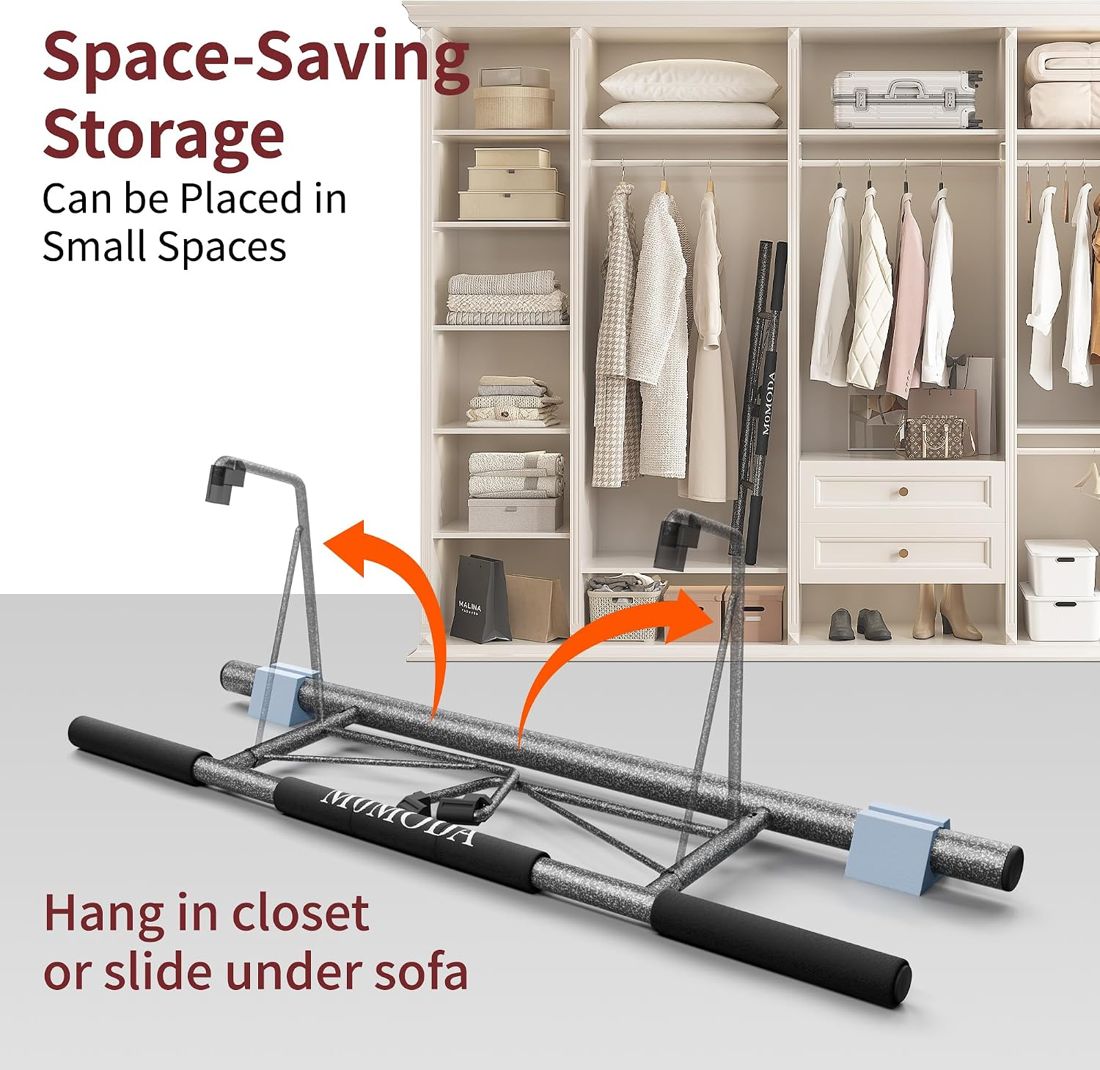 No-Screw Heavy-Duty Doorway Pull-Up Bar view 5