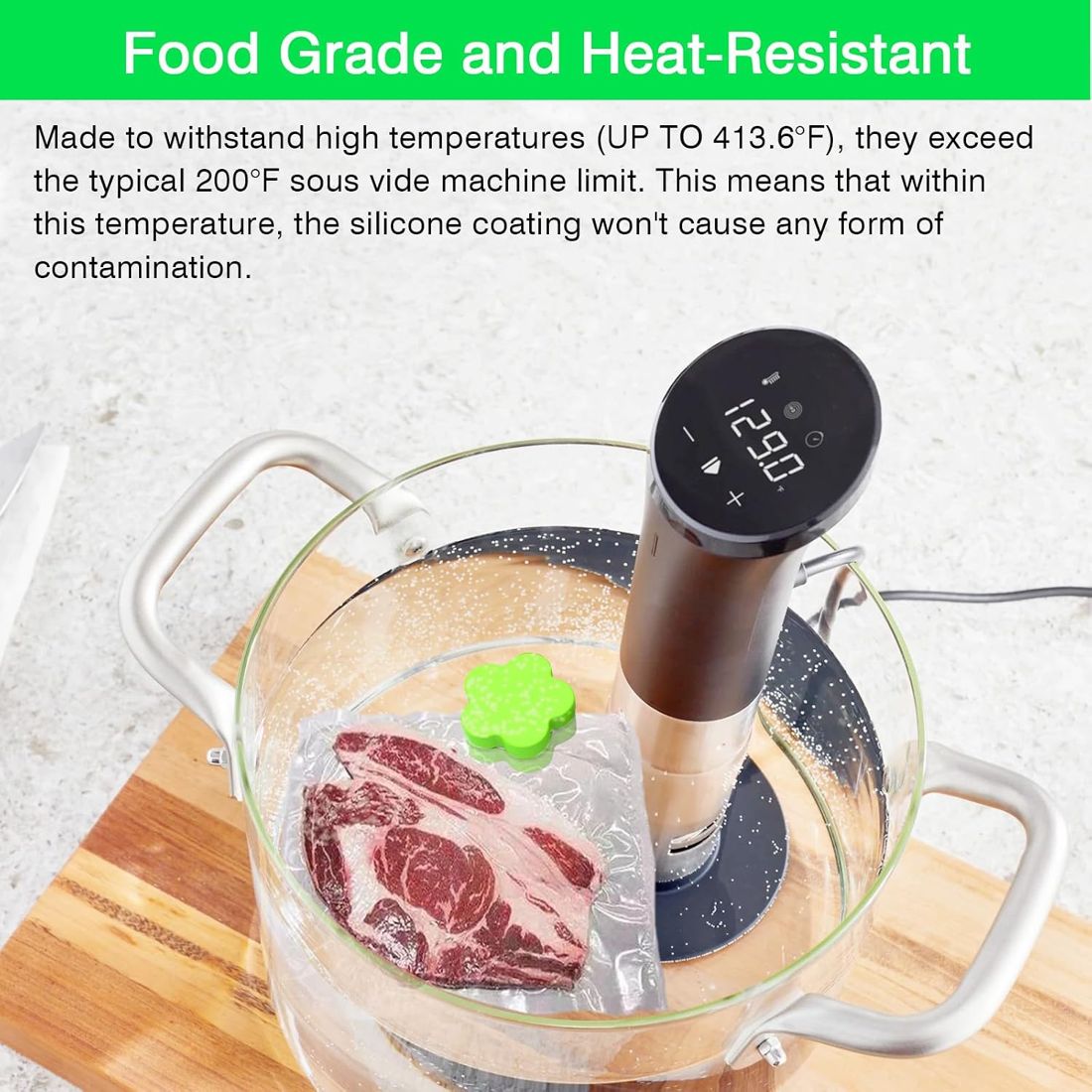 Silicone Sous Vide Magnets, 12 pcs view 3