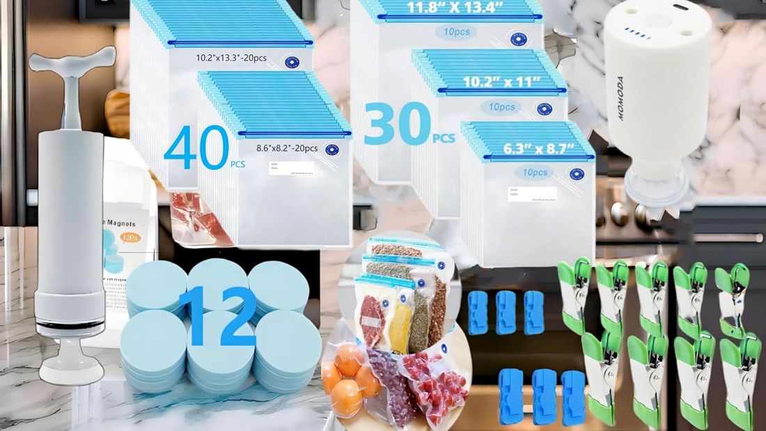 70-Bag Bundle with 12 Magnets