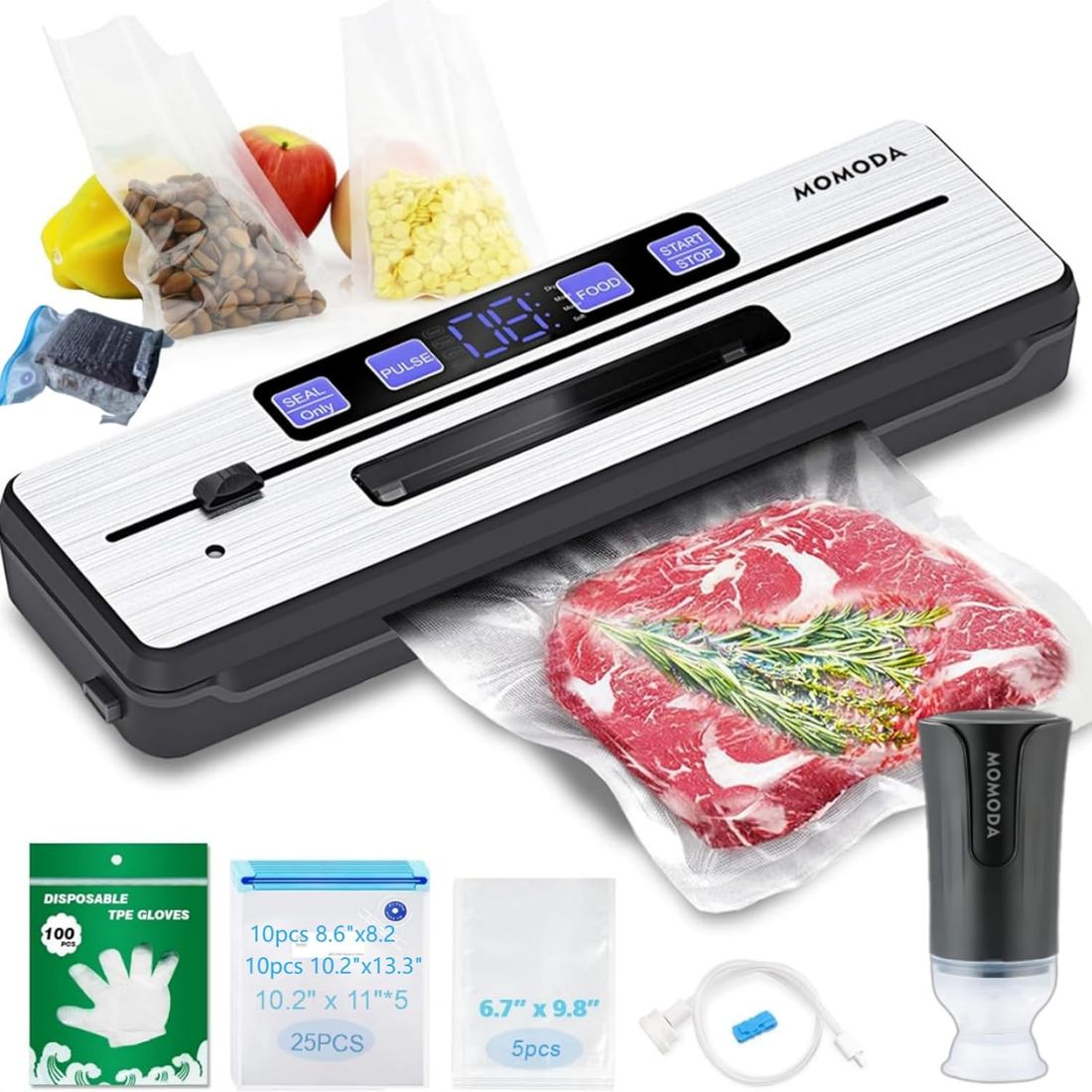 Sous Vide Kit with Vacuum Sealer Machine