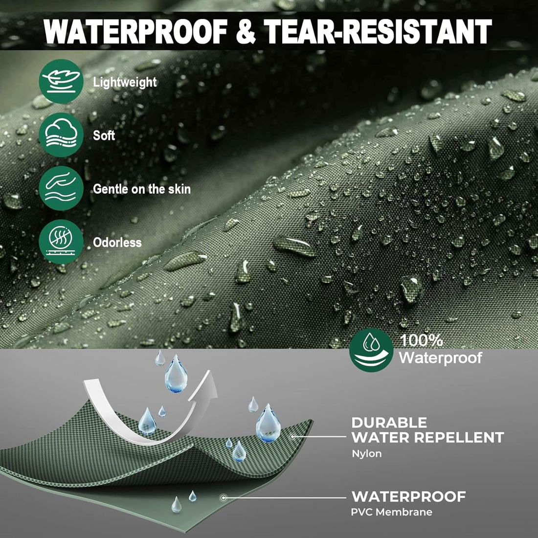 Waterproof Chest Waders with Boots view 4
